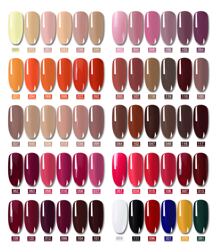 Oem Odm Service Offer Color Gel Nail Gorgeous Color Wholesale Supply