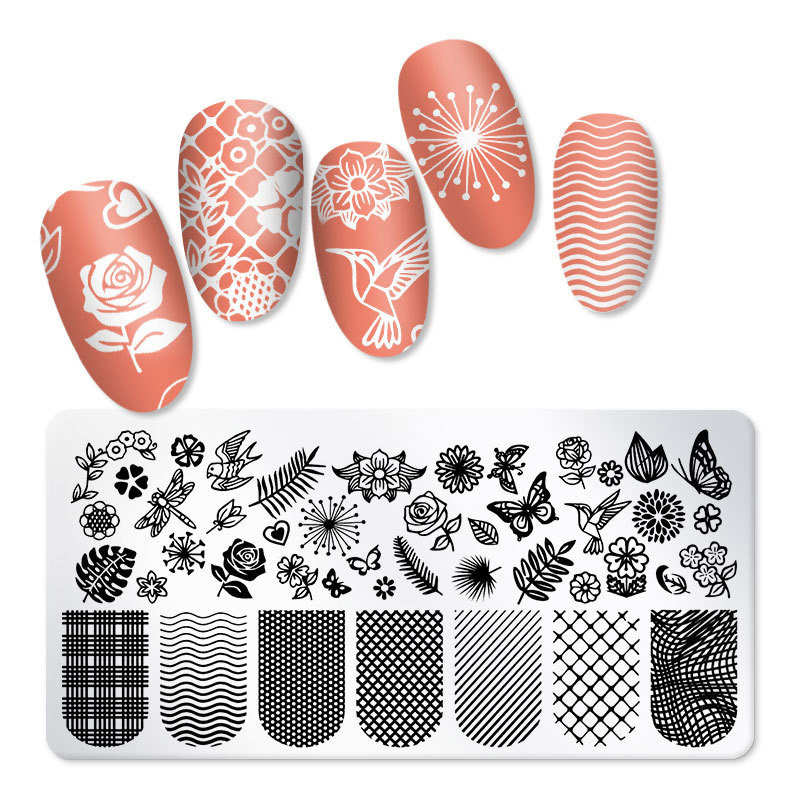 New Nail Art Stamping Plates Various Image DIY Printing