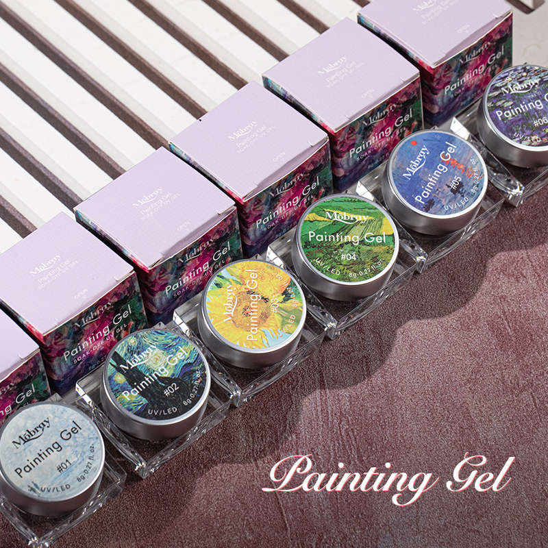 12 Colors Nail Art Painting Gel Polish with Low Price