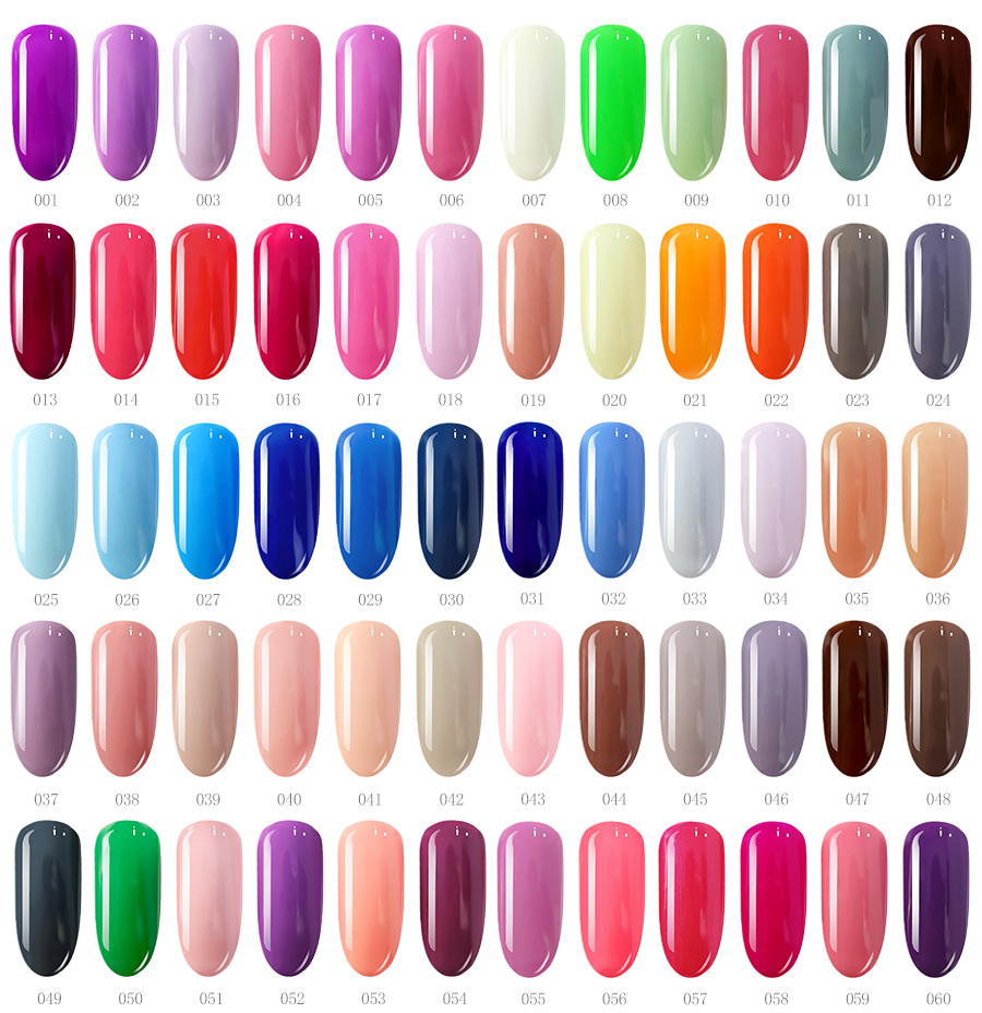 Vivid Color Last 4 Weeks Color Gel Polish For Nail Art Salon