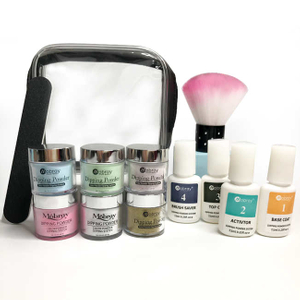 OEM ODM Nail Manufacture New Product Dip Powder Set Laser Bag